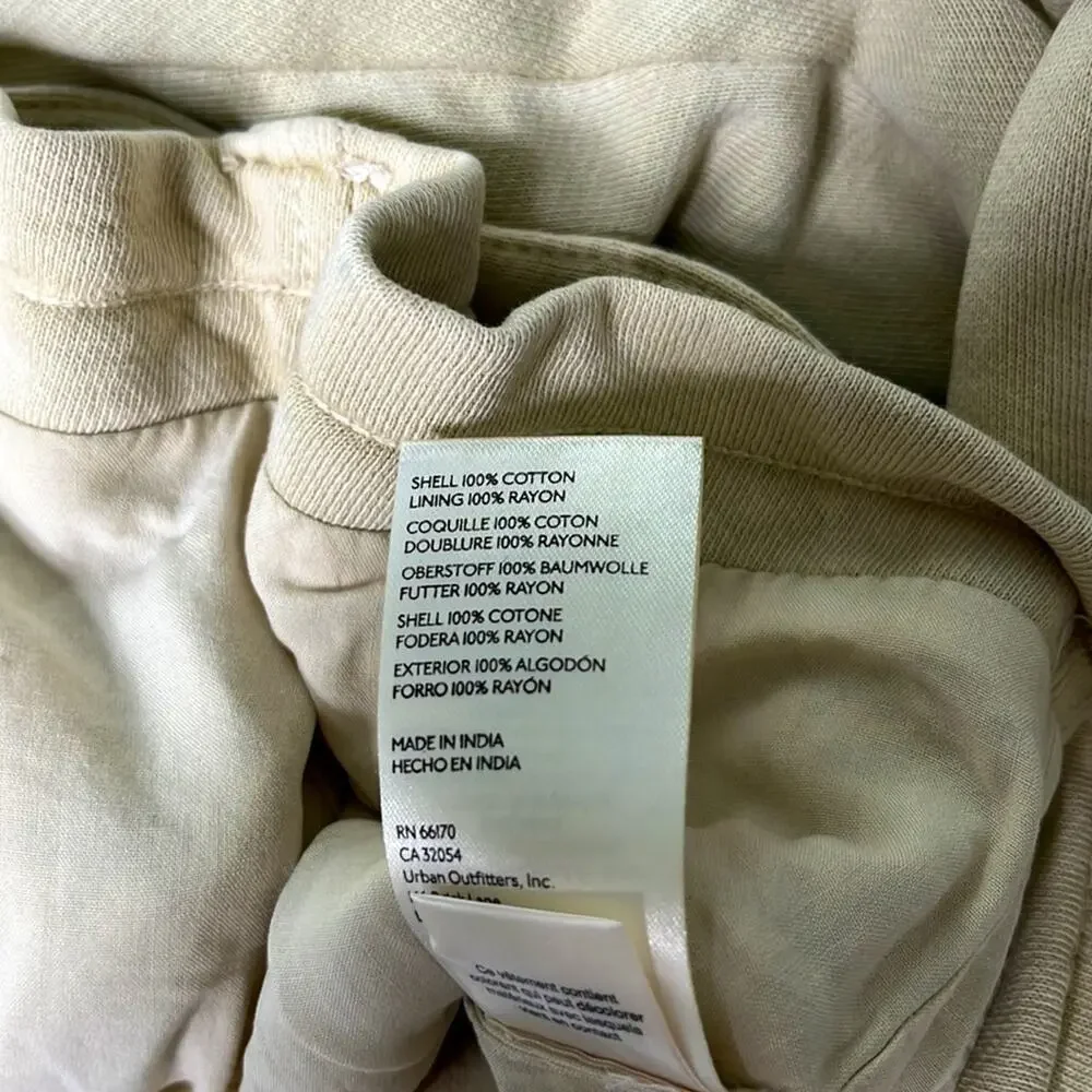 Free People We the Free Rebel Rebel Knit Moto Jacket in Vanilla Crème Size S - Picture 6 of 8